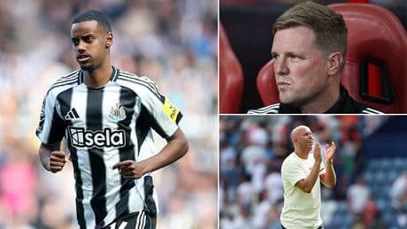 Eddie Howe gives update on Alexander Isak's Newcastle future amid Liverpool's £150m interest