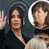 JAN MOIR: Seeing Kim Kardashian up close in court has raised troubling questions about her new career