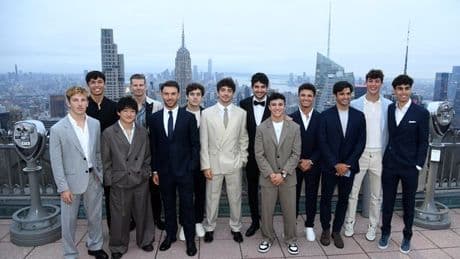 F1 star says what he's not meant to at premiere of Brad Pitt movie