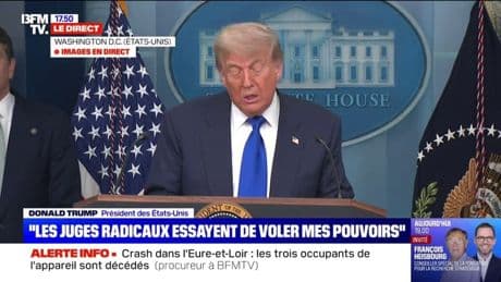 “Nous allons mettre en place de nombreuses politiques publiques”, se réjouit Donald Trump après l’annonce de la limitation des pouvoirs des juges par la Cour suprême