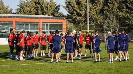 Gaziantep FK, Kocaelispor maçının hazırlıklarını sürdürdü