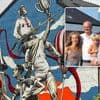 Dries en Ciro Mertens bezoeken muurschildering in ‘hun’ Wilsele: “Wat Napels kan, kan onze buurt ook”