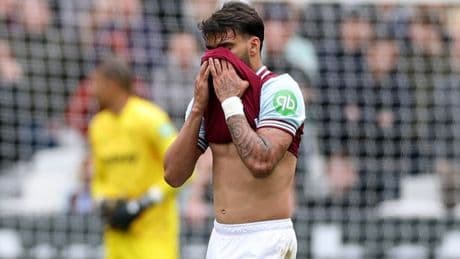 Real reason behind Lucas Paqueta's tears after West Ham star's yellow card vs Tottenham