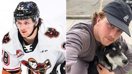 Promising hockey player Orca Wiesblatt, 25, killed in car crash as 'heartbroken' team pays tribute