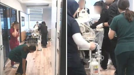 Özel hastanede doktorsuz doğum iddiasına suç duyurusu