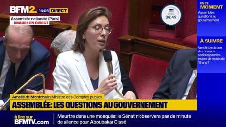 De Montchalin: "aucune intention de créer de nouveaux impôts"