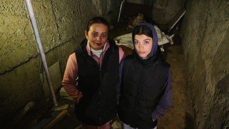 Inside Ukraine’s most bombed estate in town on Russian border where locals vow ‘we will live here and we will die here’