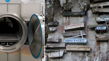 Funeral horrors: Boil in the bag to mummies in bedrooms - five most unusual ways to say goodbye