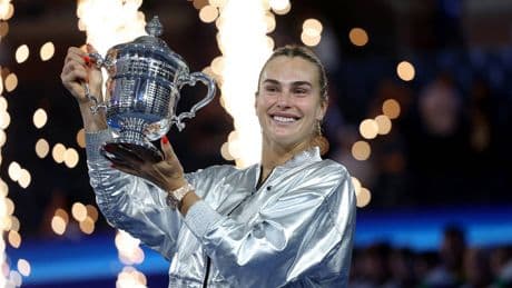ABD Açık'ta Sabalenka, üst üste 2. kez şampiyon oldu