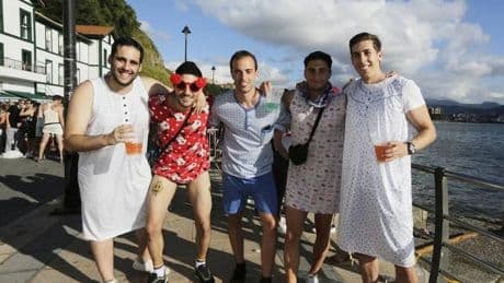 El municipio vasco que sale de fiesta en pijama