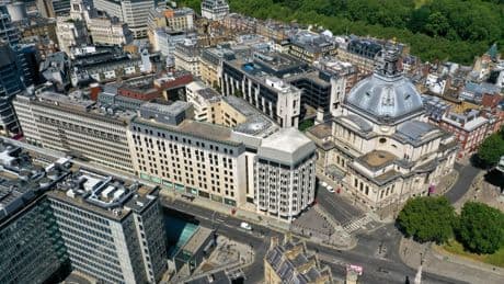 Landsec sells Ministry of Justice office block to Arora Group for £245m