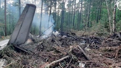 Grandmother survives Russia plane crash that killed 48 after ‘miracle’ decision to disembark