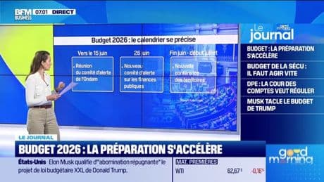Budget 2026: la préparation du gouvernement s'accélère