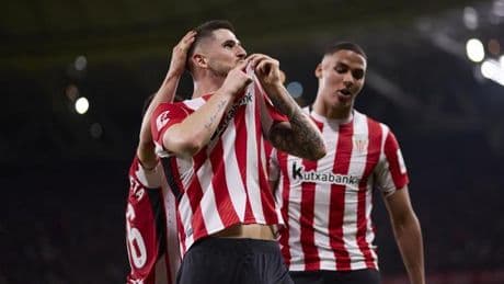 El Athletic remonta con dos goles de Sancet y otro de Nico Williams