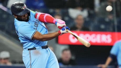 Toronto offence takes flight in rout of Athletics