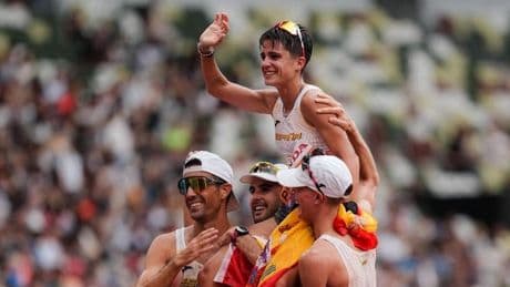 María Pérez, leyenda del atletismo: gana su tercer mundial de marcha