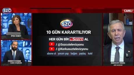 Mansur Yavaş, SÖZCÜ TV ekranında isyan etti: ‘Görevi bırakmaya razıyım’