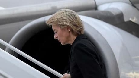 El avión de Ursula von der Leyen sufre un ataque ruso en su GPS cuando aterrizaba en Bulgaria