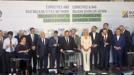 Avrupalı belediye başkanlarına İmamoğlu engeli