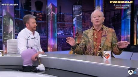 Bill Murray visita por primera vez &#039;El Hormiguero&#039; y se anima a interpretar a Manolo Escobar
