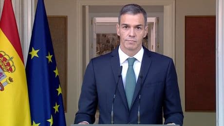 Pedro Sánchez anuncia que el Gobierno aprobará un decreto urgente para prohibir la venta de armas a Israel