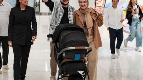 Mahmoud Khalil Returns to New York After Months in Detention