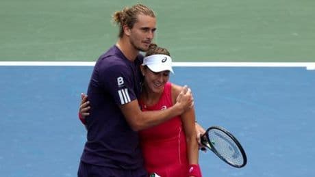US Open: Alexander Zverev und Belinda Bencic scheitern im neuen Mixed-Wettbewerb
