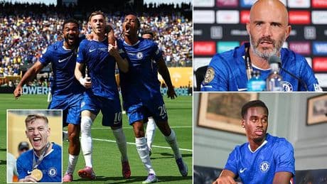 Chelsea in 'advanced talks for £60m Bundesliga star' as Blues 'look to bolster attacking options' after Liam Delap, Joao Pedro and Jamie Gittens arrivals
