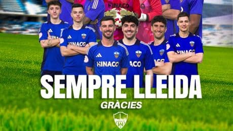 El Lleida CF en pleno colapso despide a toda la plantilla y señala a la RFEF por &quot;apropiación indebida&quot;