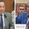Watch: Nigel Farage and US congressman clash on freedom of speech