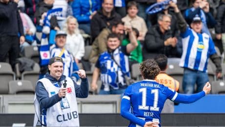 2. Fußball-Bundesliga: Serie hält: Reese sorgt für Hertha-Heimsieg gegen Fürth