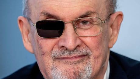The man who stabbed author Salman Rushdie on stage has been sentenced to 25 years in prison