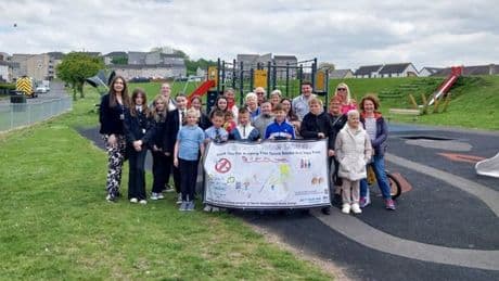 Motherwell youngsters team up to promote smoke-free environments