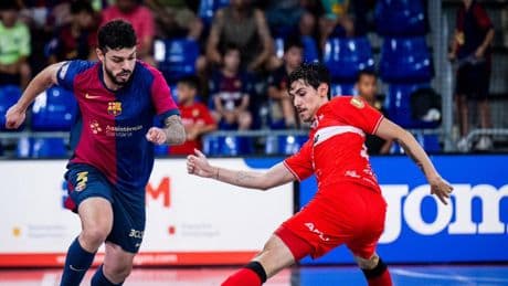 Horario y dónde ver por TV el Jimbee Cartagena - Barça del playoff de la Primera División de fútbol sala
