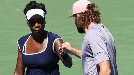 Venus Williams RETURNS to US Open at 45 as tennis icon loses in valiant mixed doubles effort