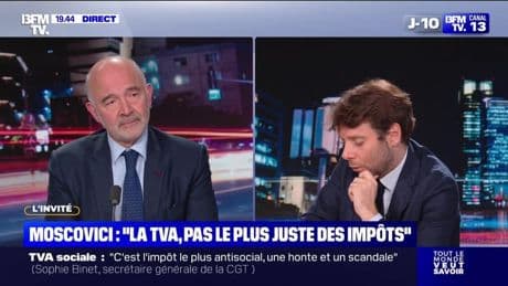 Pierre Moscovici : "La TVA, pas le plus juste des impôts" - 27/05