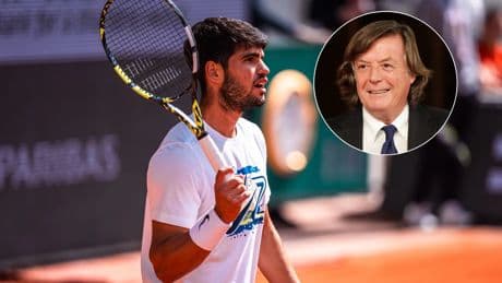 Un campeón de Roland Garros considera a Sinner superior a Alcaraz: &quot;Solo parece volverse duro cuando juega contra él&quot;