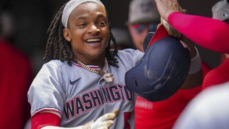 Abrams hits two of Nationals' five homers to seal three-game sweep of skidding Orioles