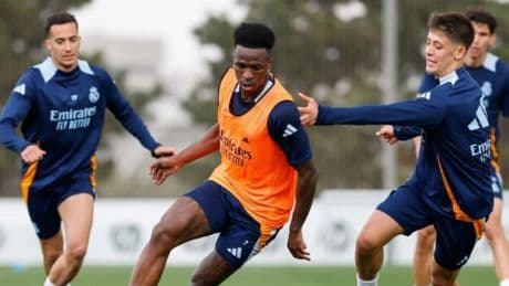 Vinicius y Mbappé, listos para el Celta