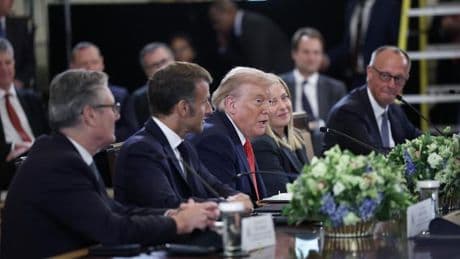 Ukrainegipfel in Washington, D. C.: Trump nennt Treffen "sehr gut", Merz sieht Erwartungen übertroffen
