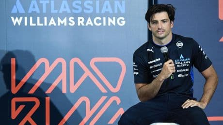 Carlos Sainz promete dar pelea con Williams el año que viene en Madrid: "Visualizo un podio y los sueños se cumplen"