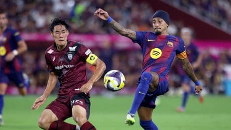Vissel Kobe - Barcelona: las fotos más espectaculares del primer partido de pretemporada