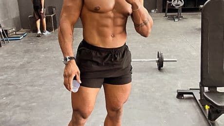 Bodybuilder dies aged 30 after collapsing during competition as horrified spectators look on