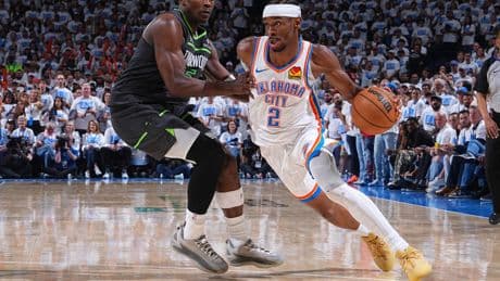 Shai Gilgeous-Alexander propels Thunder to dominant Game 1 win over Timberwolves