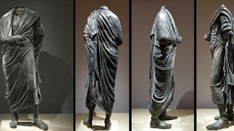 Marcus Aurelius heykeli, 65 yıl sonra ABD’den Türkiye’ye iade edildi.