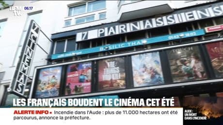 Les Français continuent de bouder le cinéma cet été