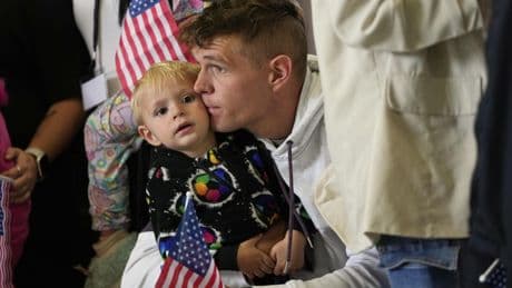 Trump administration welcomes 59 white South Africans as refugees