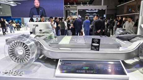 China's EV battery maker CATL sees shares soar in Hong Kong debut