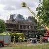 'Within minutes the whole house was engulfed in flames': Neighbours reveal fire-ravaged £4.5m Grade II-Listed Millionaires' Row mansion was being renovated into dream family home
