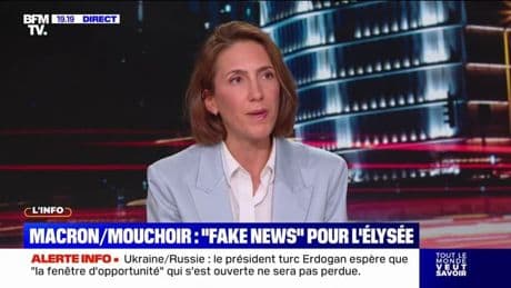Fausse information démentie par l'Élysée: "Ça témoigne une fébrilité de la part de la Russie", déclare Valérie Hayer (Renaissance)